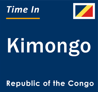 Current local time in Kimongo, Republic of the Congo