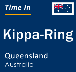 Current local time in Kippa-Ring, Queensland, Australia