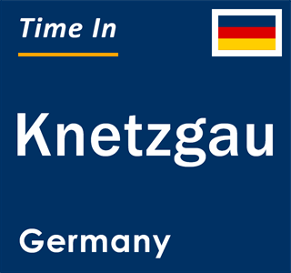 Current local time in Knetzgau, Germany