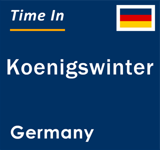 Current local time in Koenigswinter, Germany