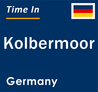 Current local time in Kolbermoor, Germany