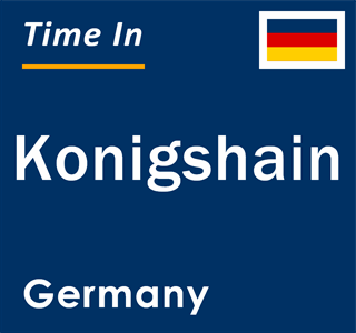Current local time in Konigshain, Germany