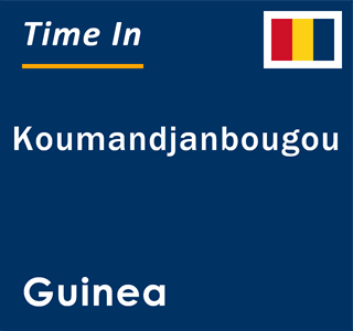 Current local time in Koumandjanbougou, Guinea