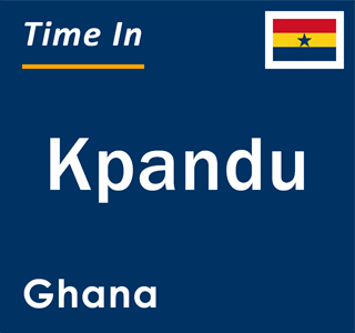 Current local time in Kpandu, Ghana