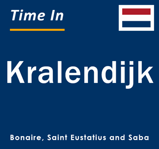 Current local time in Kralendijk, Bonaire, Saint Eustatius and Saba