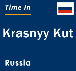 Current local time in Krasnyy Kut, Russia