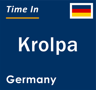 Current local time in Krolpa, Germany