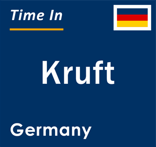 Current local time in Kruft, Germany