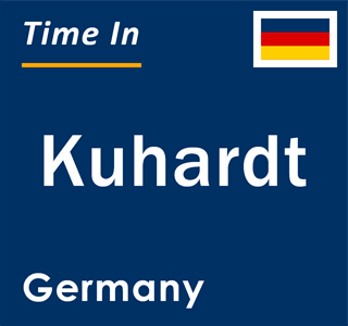 Current local time in Kuhardt, Germany