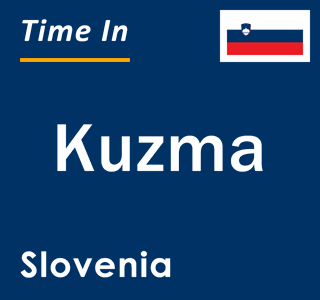 Current local time in Kuzma, Slovenia