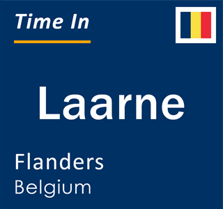Current local time in Laarne, Flanders, Belgium