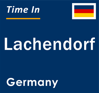 Current local time in Lachendorf, Germany