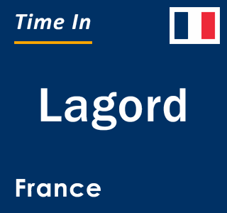 Current local time in Lagord, France