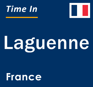 Current local time in Laguenne, France