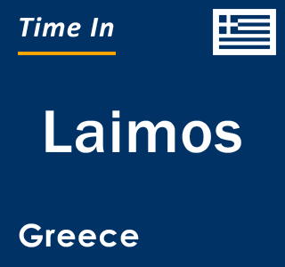 Current local time in Laimos, Greece