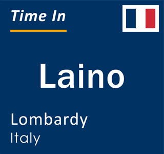 Current local time in Laino, Lombardy, Italy
