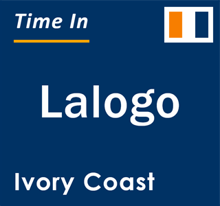 Current local time in Lalogo, Ivory Coast