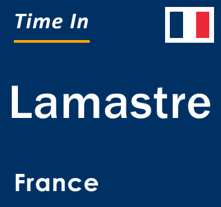 Current local time in Lamastre, France