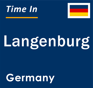 Current local time in Langenburg, Germany