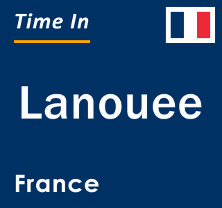 Current local time in Lanouee, France