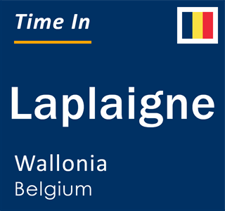 Current local time in Laplaigne, Wallonia, Belgium