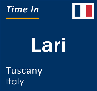 Current local time in Lari, Tuscany, Italy