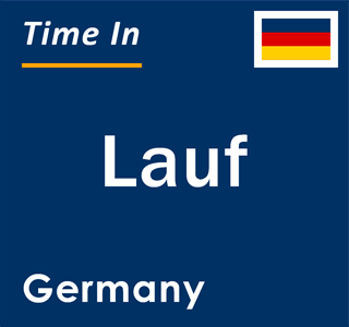 Current local time in Lauf, Germany
