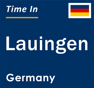 Current local time in Lauingen, Germany