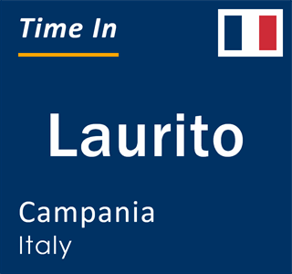 Current local time in Laurito, Campania, Italy