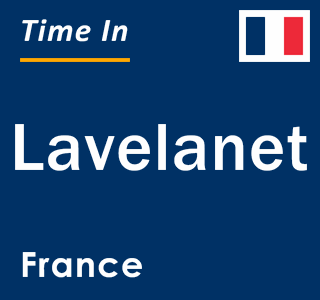 Current local time in Lavelanet, France