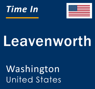 Current local time in Leavenworth, Washington, United States