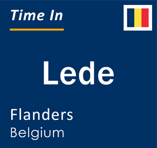 Current local time in Lede, Flanders, Belgium