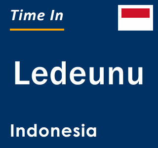 Current local time in Ledeunu, Indonesia