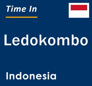 Current local time in Ledokombo, Indonesia