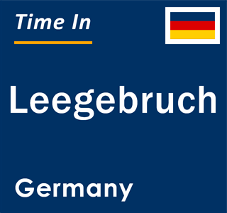 Current local time in Leegebruch, Germany