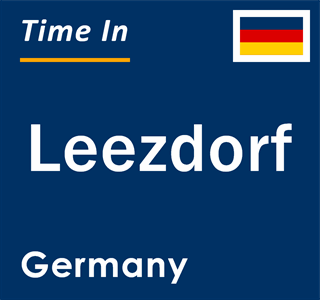 Current local time in Leezdorf, Germany