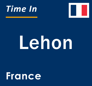 Current local time in Lehon, France