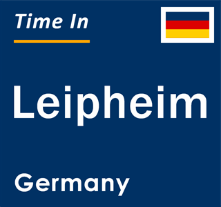 Current local time in Leipheim, Germany