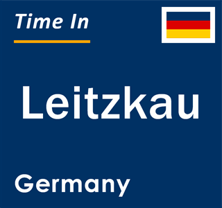 Current local time in Leitzkau, Germany