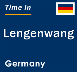 Current local time in Lengenwang, Germany