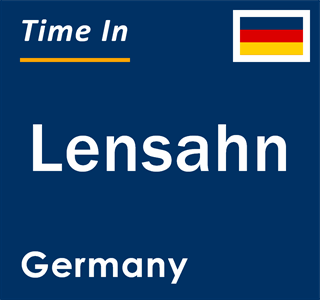 Current local time in Lensahn, Germany