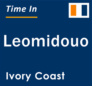 Current local time in Leomidouo, Ivory Coast