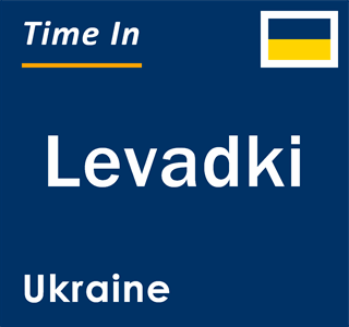 Current local time in Levadki, Ukraine