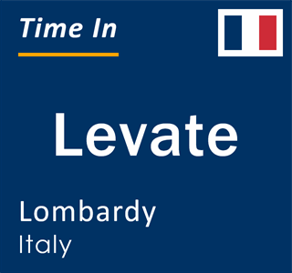 Current local time in Levate, Lombardy, Italy