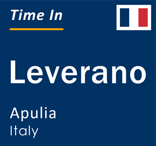 Current local time in Leverano, Apulia, Italy