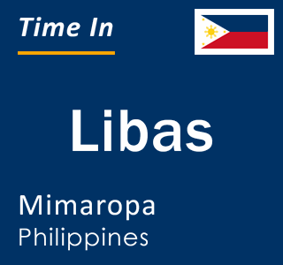 Current local time in Libas, Mimaropa, Philippines