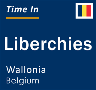 Current local time in Liberchies, Wallonia, Belgium