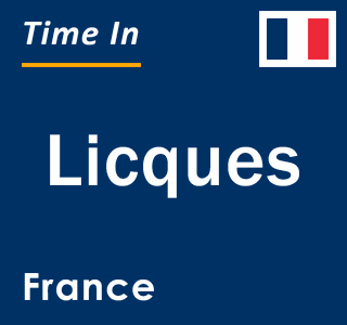 Current local time in Licques, France