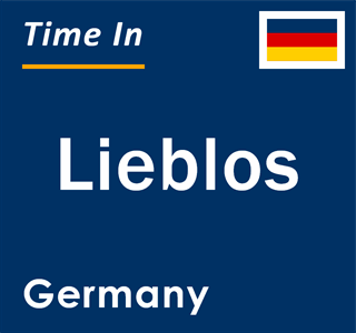Current local time in Lieblos, Germany
