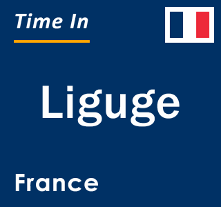 Current local time in Liguge, France